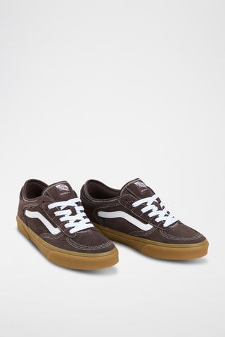 Baskets en cuir UA Rowley Classic - Marron foncé