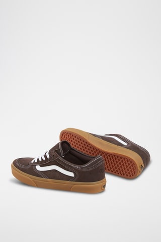 Baskets en cuir UA Rowley Classic - Marron foncé