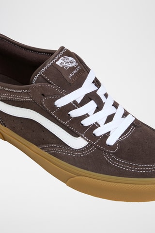 Baskets en cuir UA Rowley Classic - Marron foncé