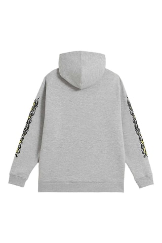 Sweat à capuche Inferno - Gris clair chiné