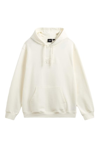 Sweat à capuche Blocked Box - Blanc