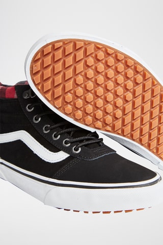 Baskets montantes en cuir Ward - Noir