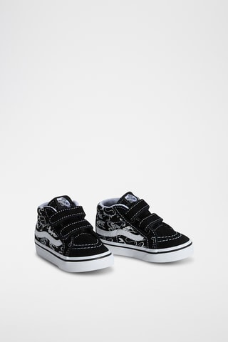 Baskets montantes en nubuck SK8-Mid - Noir