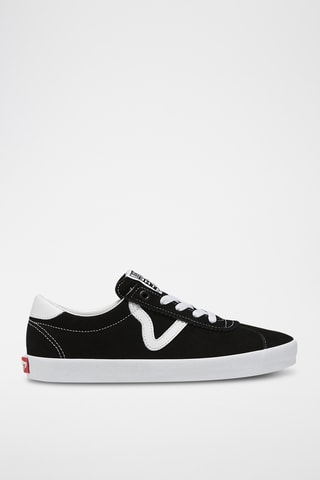 Baskets en nubuck Sport Low - Noir