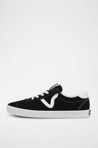 Baskets en nubuck Sport Low - Noir