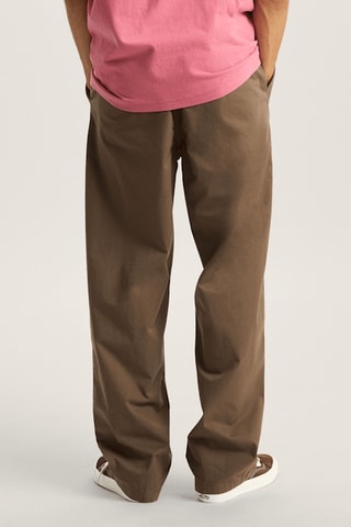 Pantalon tapered Range - Marron