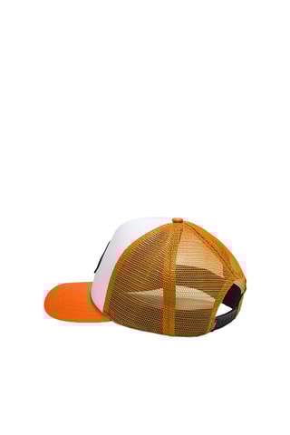 Casquette Bill Trucker - Orange et blanc