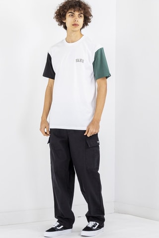 T-shirt Colorblock Varsity - Blanc