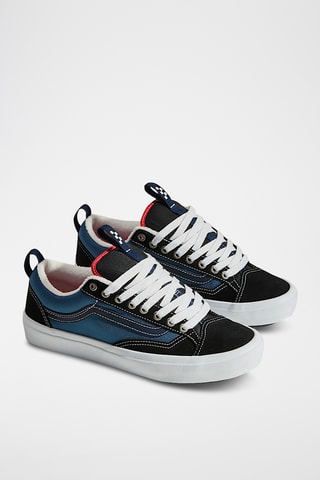 Chaussures de skateboard en cuir Old Skool 36 + - Noir