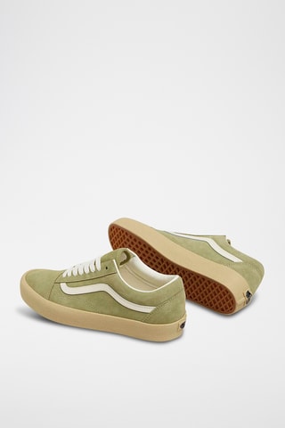 Baskets en nubuck Old Skool - Vert olive