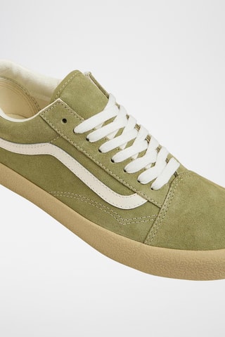 Baskets en nubuck Old Skool - Vert olive