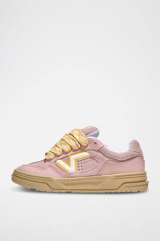 Baskets en nubuck Upland - Rose poudré