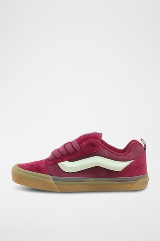 Baskets en nubuck Knu Skool - Rouge