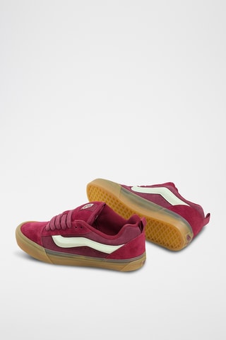 Baskets en nubuck Knu Skool - Rouge