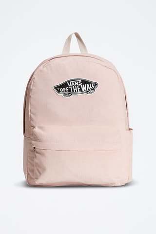 Sac à dos en velours Old Skool Classic - Rose poudré