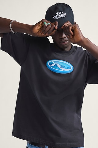 T-shirt 3D Retroval SS - Noir