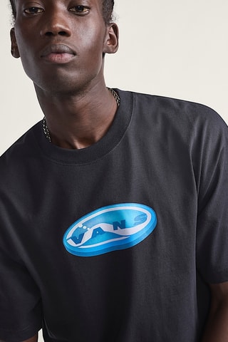 T-shirt 3D Retroval SS - Noir