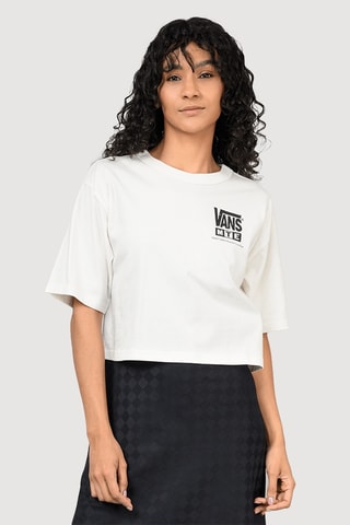 T-shirt en coton biologique Vantage Point - Blanc