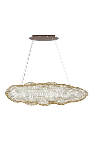 Ledhanglamp Goudkleurig