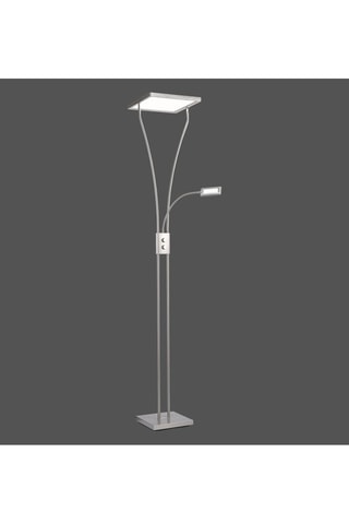 Ledstaanlamp Marian Zilverkleurig