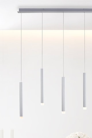 Ledhanglamp Zilverkleurig