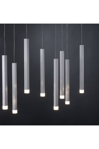 Ledhanglamp Zilverkleurig