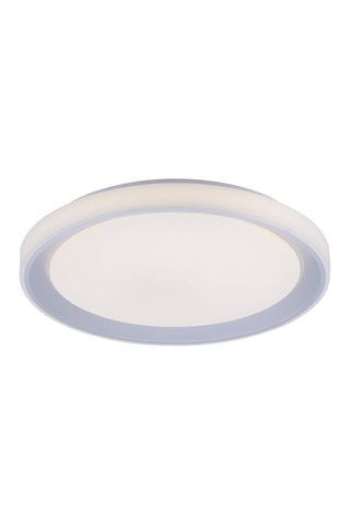 Ledplafondlamp Wit en Zilverkleurig