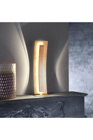 Ledtafellamp Nevis Goudkleurig