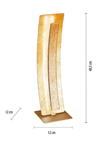 Ledtafellamp Nevis Goudkleurig