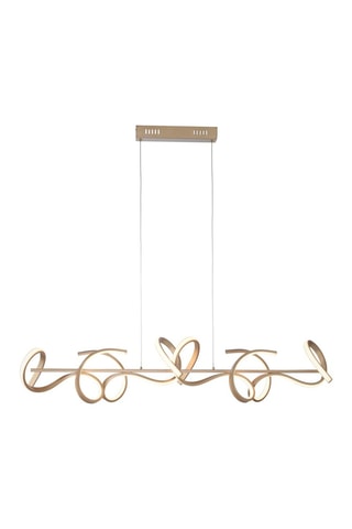 Ledhanglamp Curls Goudkleurig