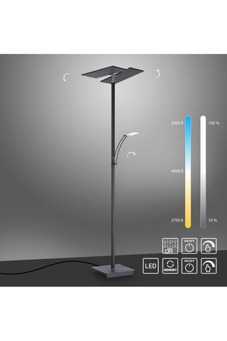 Ledstaanlamp Artur - Antraciet