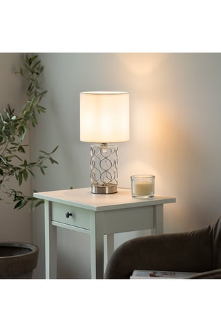 Tafellamp Deva - Zilverkleurig