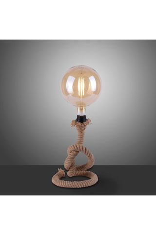 Tafellamp Rope Bruin