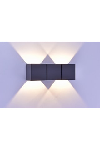 Ledwandlamp voor Buiten Marcel Antraciet