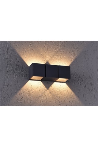 Ledwandlamp voor Buiten Marcel Antraciet