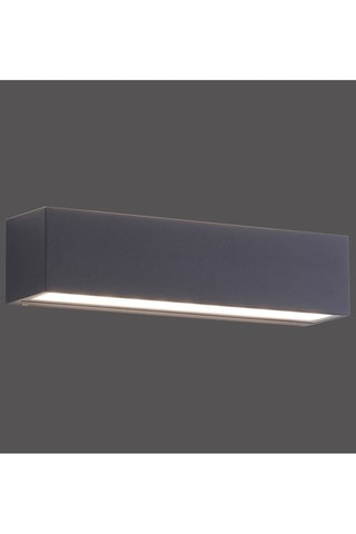 Ledwandlamp Robert Antraciet