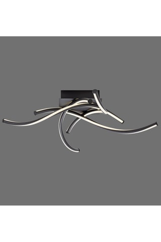 Ledplafondlamp Sandra - Zwart