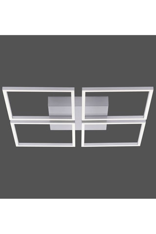 Plafondledlamp Inigo Zilverkleurig