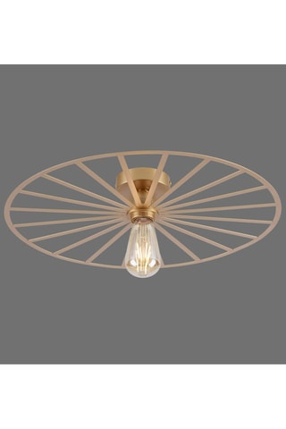 Plafondlamp Spike Goudkleurig