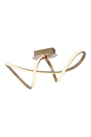 Ledplafondlamp Maria Goudkleurig