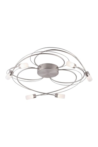 Ledplafondlamp Nelia Zilverkleurig