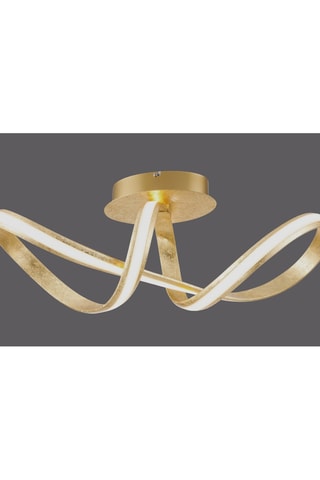 Ledplafondlamp  Melinda Goudkleurig