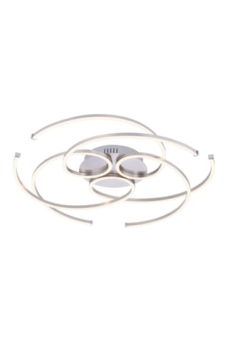 Ledplafondlamp Danilo Zilverkleurig