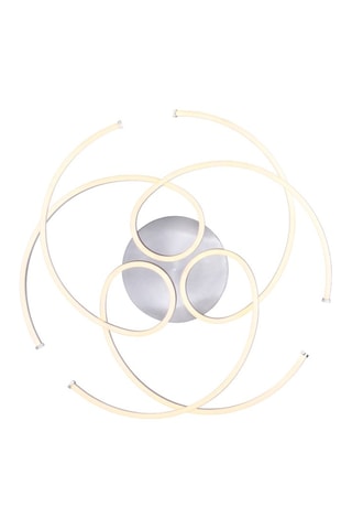 Ledplafondlamp Danilo Zilverkleurig