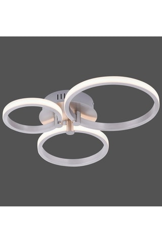 Ledplafondlamp Johanna Zilverkleurig