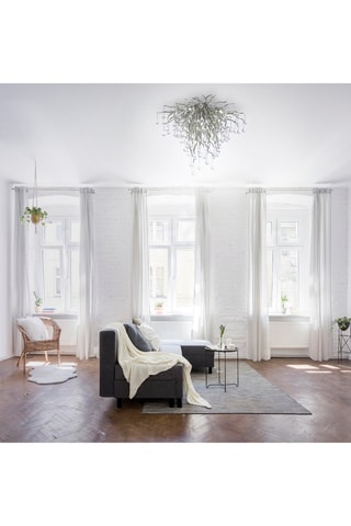 Plafondlamp Icicle - Zilverkleurig