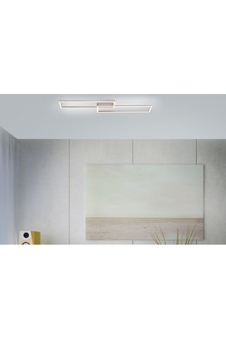 Ledplafondlamp Iven - Zilverkleurig