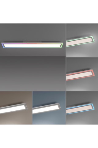 Ledplafondlamp Edging - Wit