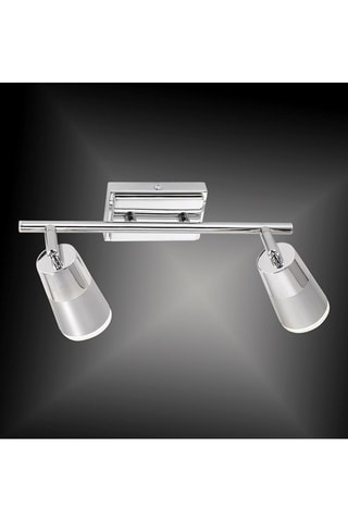 Ledplafondlamp Dalli Zilverkleurig