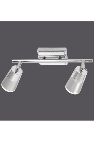 Ledplafondlamp Dalli Zilverkleurig